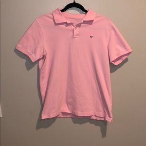Pink kids vineyard vines polo